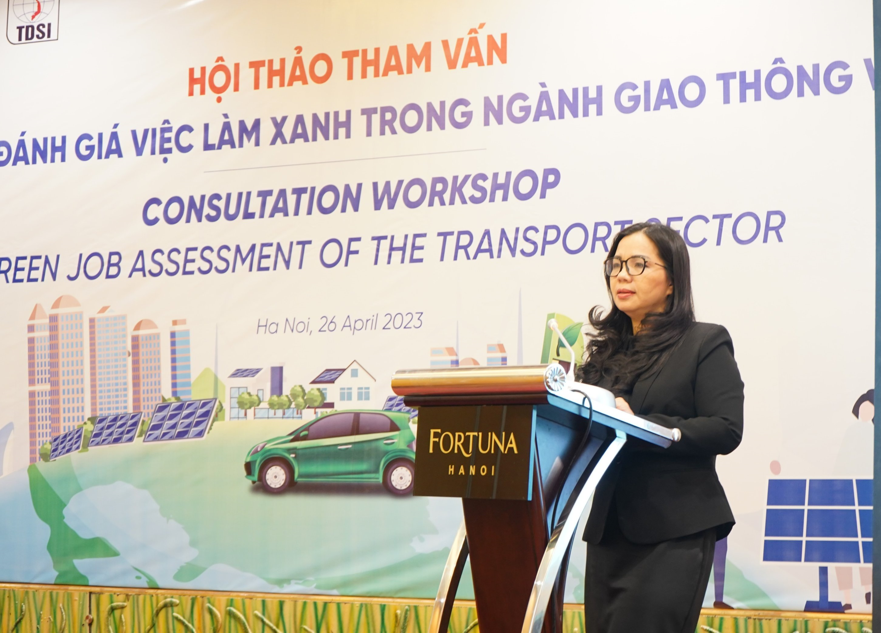 Hội thảo Nghiên cứu đánh giá việc làm xanh trong ngành GTVT – Tập trung lĩnh vực giao thông vận tải đường bộ