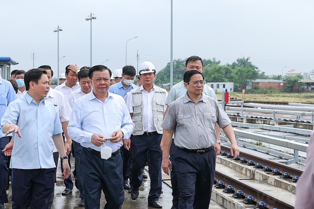 Thủ tướng yêu cầu hoàn thành đoạn trên cao đường sắt Nhổn-Ga Hà Nội chậm nhất vào cuối năm 2022