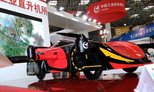 Trung Quốc chế tạo xe bay lên thẳng